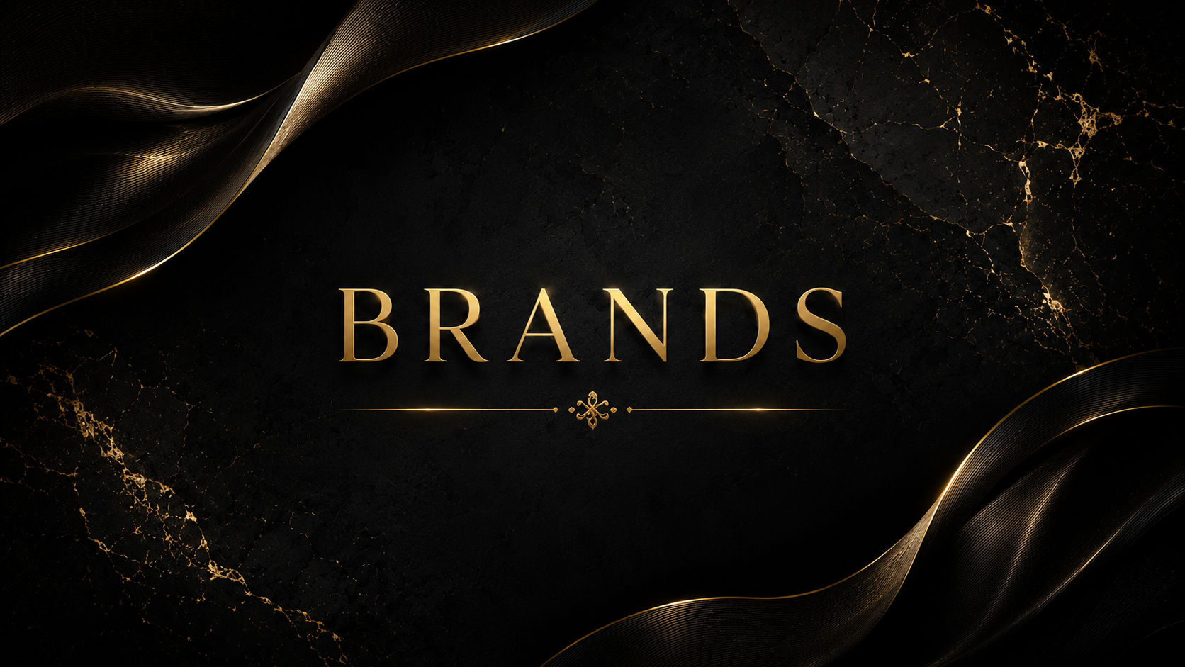 Luxurious abstract gold design