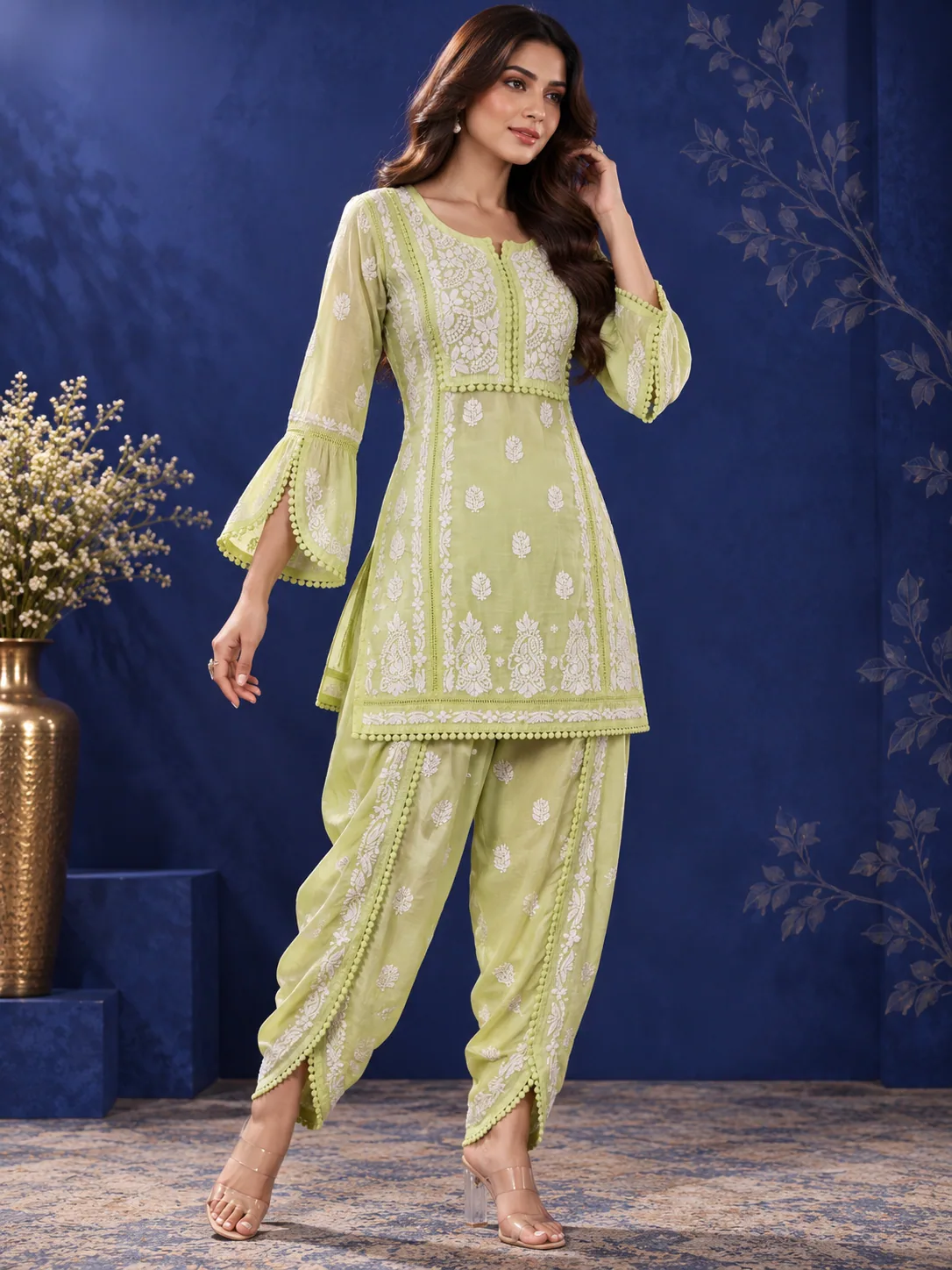 Pistachio Green Kurta Set